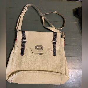 Elegant Cream Shoulder Bag